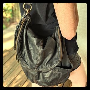 Hayden and Harnett boho biker leather purse